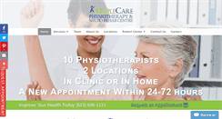 Desktop Screenshot of maplecarephysiotherapy.com